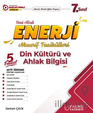 7. Sınıf Enerji Din Kültürü ve Ahlak Bilgisi Yeni Nesil Maarif Fasikülleri (5 Fasikül)