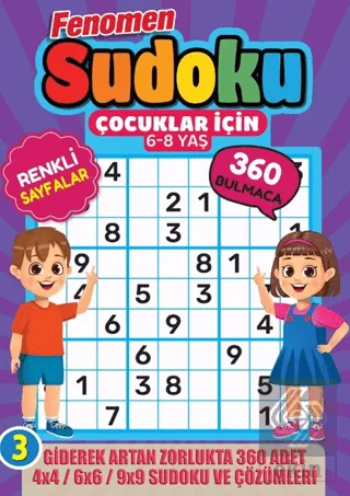 Fenomen Çocuklar için Sudoku