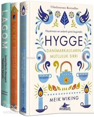 Hygge-Lykke-Lagom Set (3 Kitap Takım)