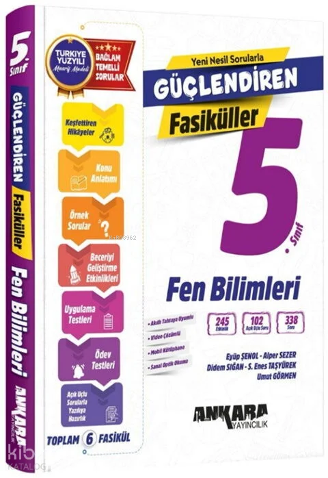 Ankara Yayıncılık 5. Sınıf Fen Bilimleri Güçlendiren Fasiküller Seti