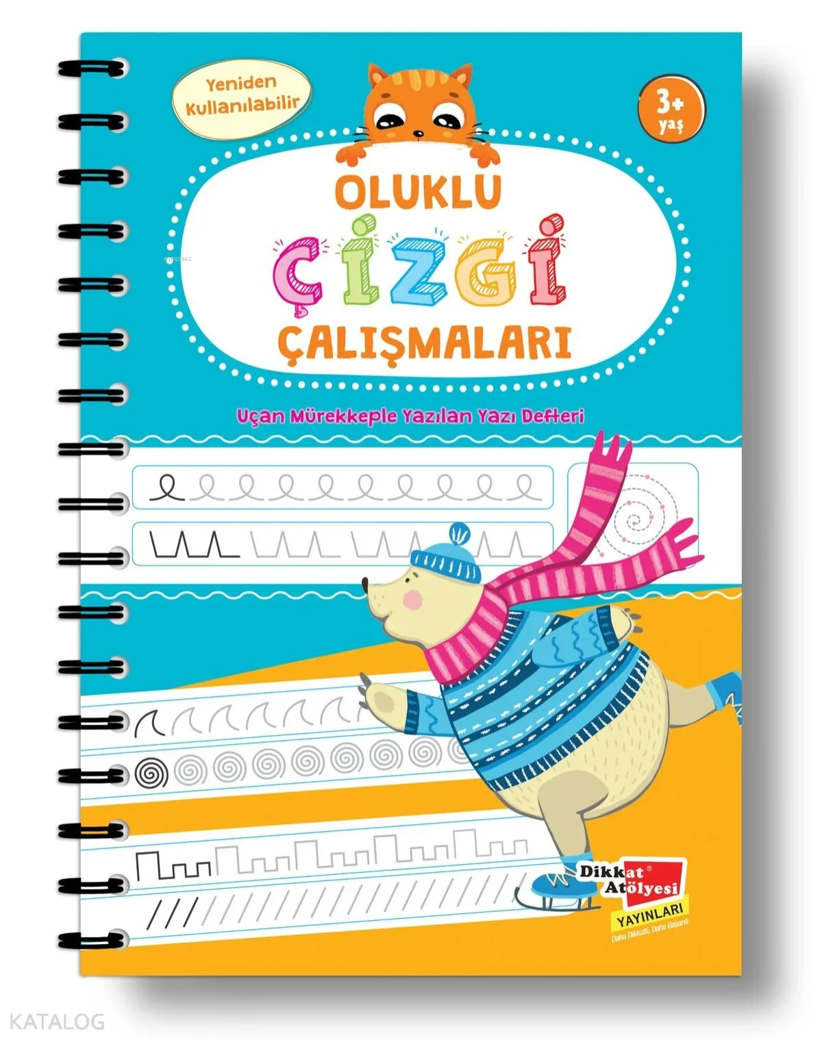 Oluklu Çizgi Çalışmaları Kitabı