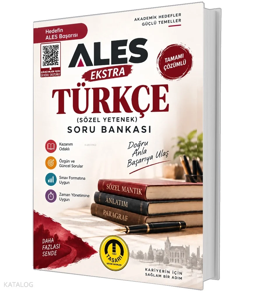 Tasarı Eğitim ALES Ekstra Türkçe Soru Bankası