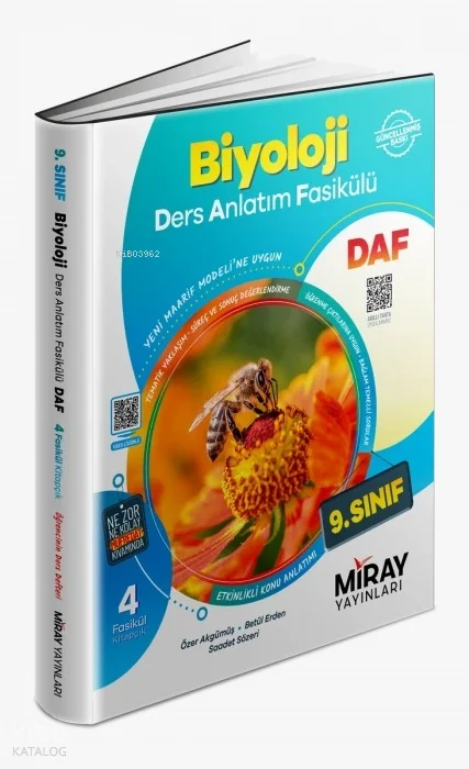 Miray Yayınları 9. Sınıf Biyoloji Ders Anlatım Fasikülleri