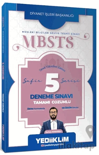 2027 MBSTS Safir Serisi Tamamı Çözümlü 5 Deneme Sınavı