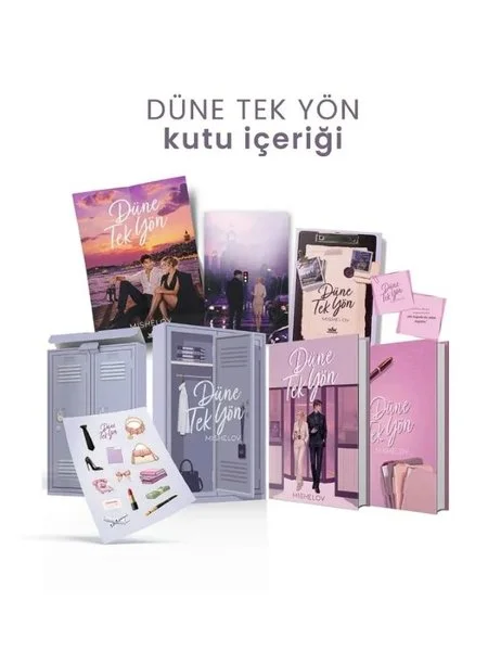 Düne Tek Yön - Düş Serisi 3 - Tek Kitaplık Kutu (Ciltli)