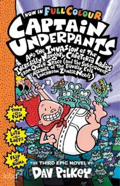 CU& the Invasion of the Incredibly Naughty Cafeteria Ladies From Outer Space: Color Edition (Captain Underpants #3)
