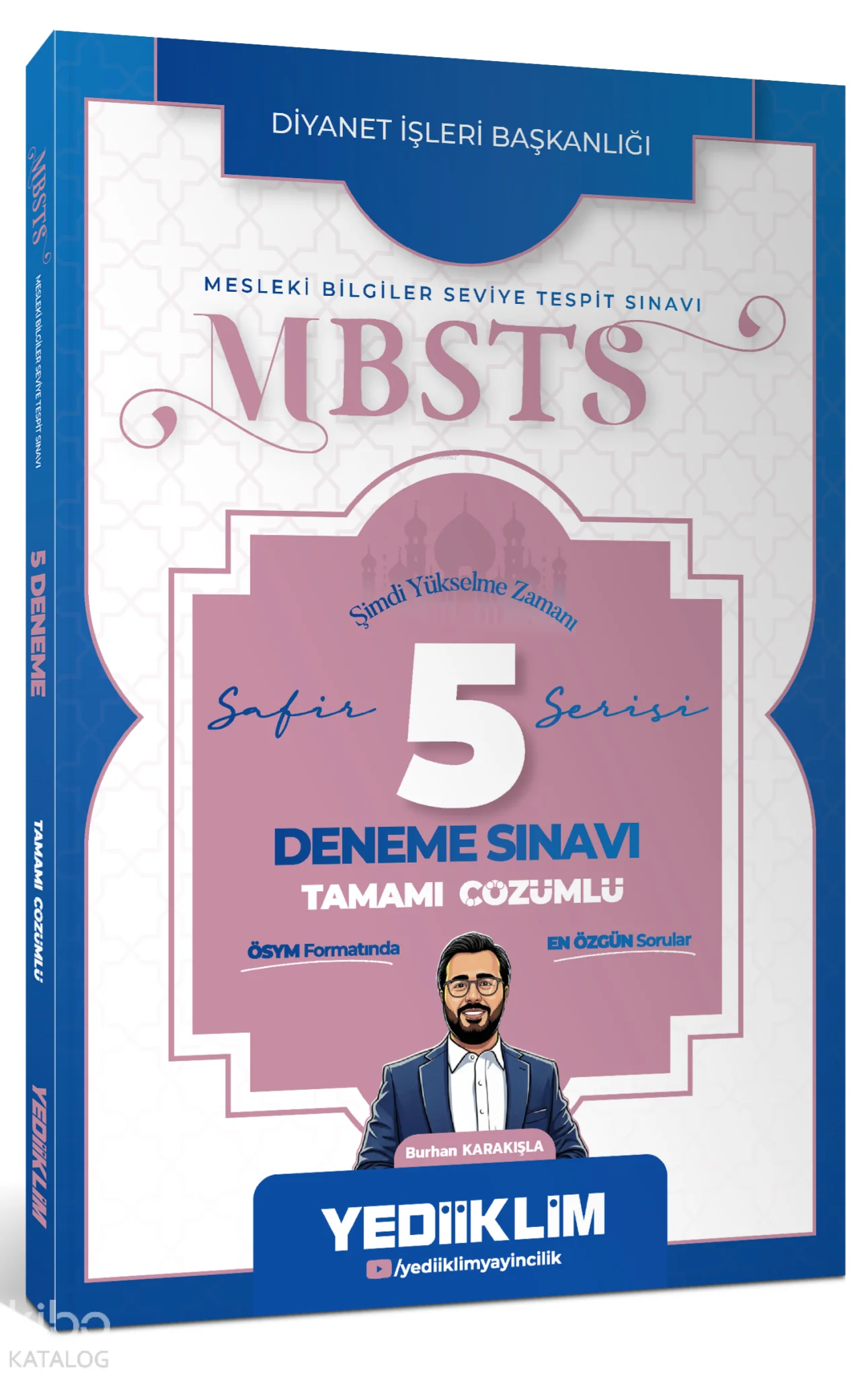 Yediiklim Yayınları 2027 MBSTS Safir Serisi Tamamı Çözümlü 5 Deneme Sınavı