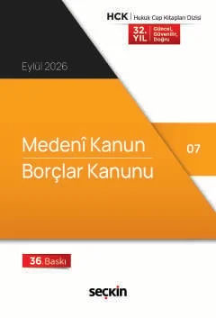 Medeni Kanun – Borçlar Kanunu (Cep Kitabı)