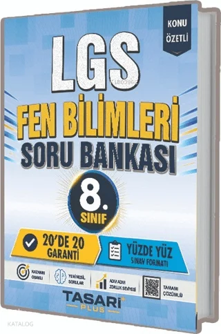 Tasarı Eğitim 8. Sınıf LGS Fen Bilimleri Soru Bankası