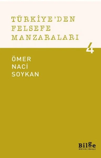 Türkiye'den Felsefe Manzaraları 4 Orhan Erinç Türkiye'den Felsefe Manzaraları 4 Orhan Erinç