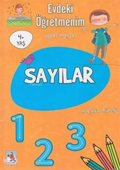 Nurdan  / Evdeki Öğretmenim - Sayılar Etkinlik Kitabı  (96 Sayfa)