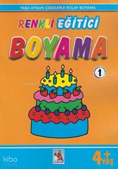 Nurdan / Renkli Eğitici Boyama - 1   4+Yaş