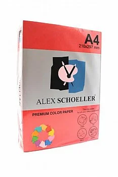 ALEX A4 500 LÜ FOTOKOPİ KAĞIDI KAĞIT 650- KIRMIZI