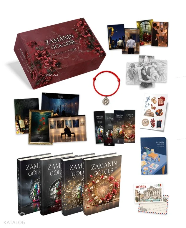 Zamanın Gölgesi Serisi (Hediyeli Kutulu - Ciltli - 4 Kitap)