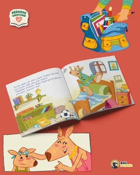 Kanguru Okulun İlk Günü - Minnak ve Maceraları 3
