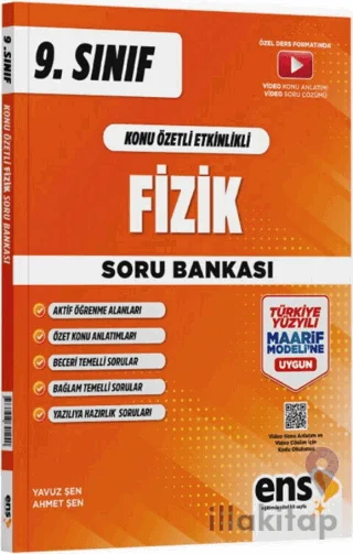 9. Sınıf Fizik Maarif Konu Özetli Soru Bankası