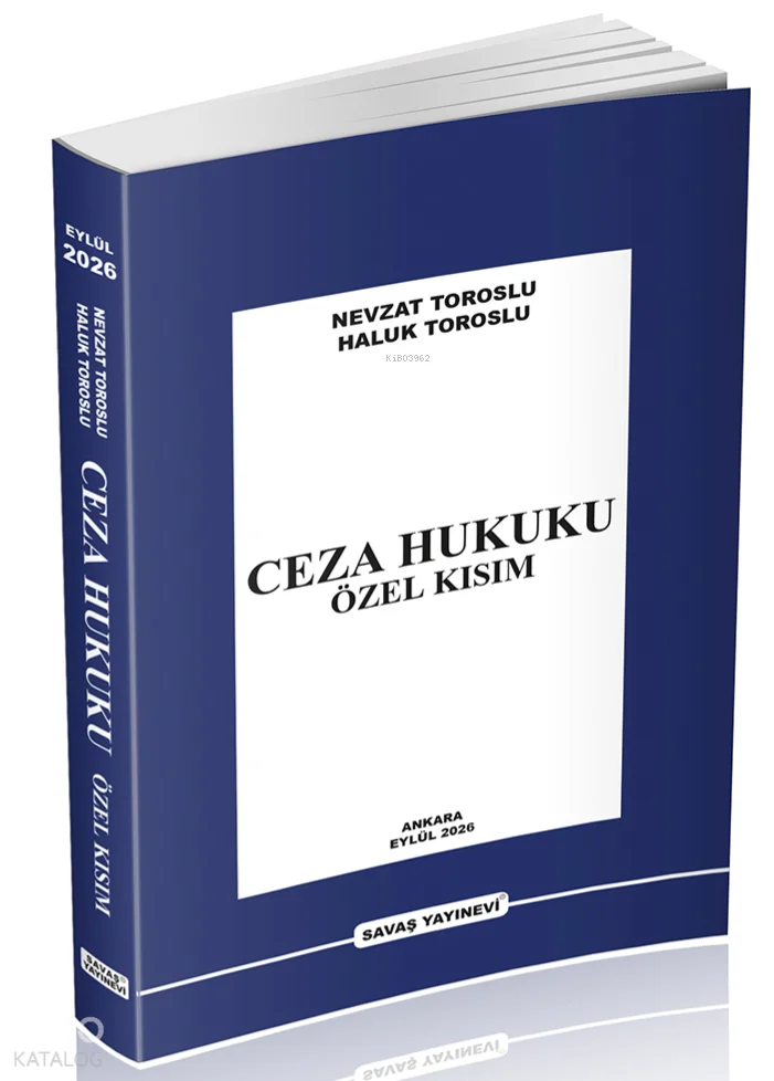 Ceza Hukuku Özel Kısım