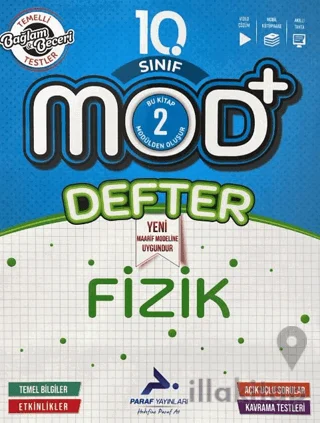10. Sınıf Mod Fizik Defter