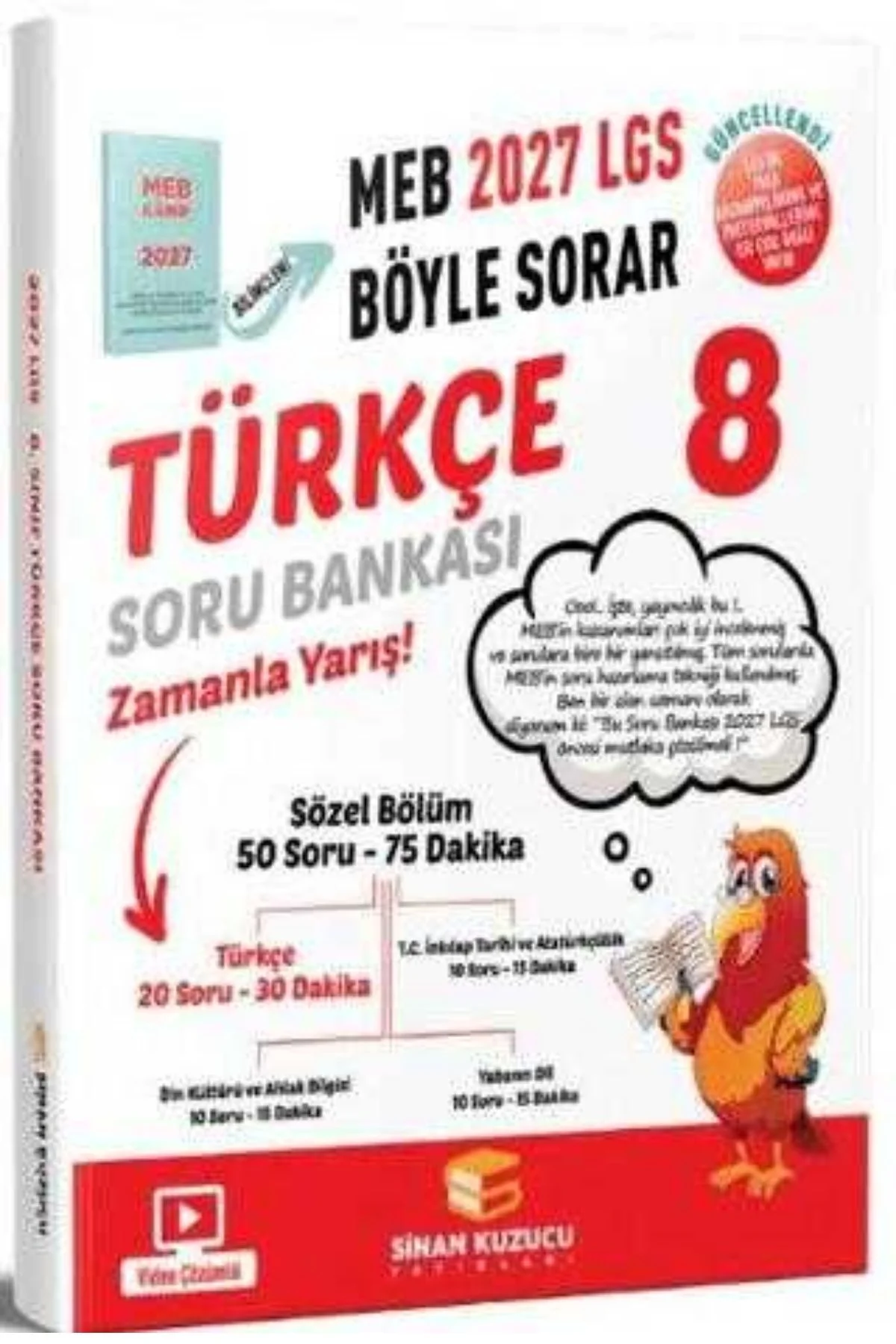 SİNAN KUZUCU 2027 8.SINIF TÜRKÇE SORU BANKASI