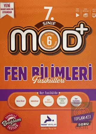 7. Sınıf Mod Fen Bililimleri Anlatım Fasikülleri