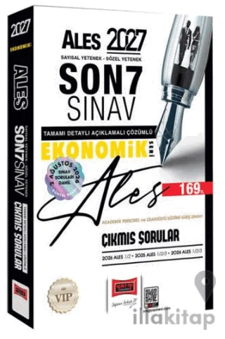 2027 ALES Sayısal-Sözel Yetenek Son 7 Sınav Çıkmış Sorular