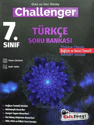 7. Sınıf Challenger Türkçe Soru Bankası