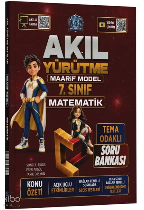 Akıl Yürütme 7. Sınıf Matematik Maarif Model Tema Odaklı Soru Bankası
