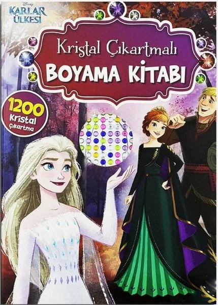 Disney Karlar Ülkesi - Kristal Çıkartmalı Boyama Kitabı