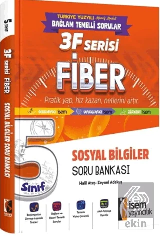 5. Sınıf Sosyal Bilgiler 3F Fiber Soru Bankası