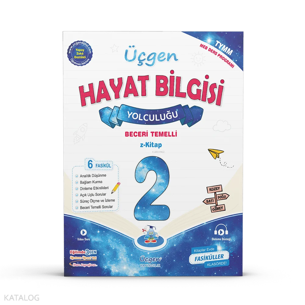 Üçgen Yayıncılık 2. Sınıf Beceri Temelli - Hayat Bilgisi Fasikülleri