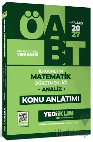 2027 MEB AGS ÖABT İlköğretim Matematik Öğretmenliği - Analiz Konu Anlatımı