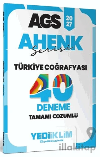 2027 MEB AGS Ahenk Türkiye Coğrafyası Tamamı Çözümlü 40 Deneme