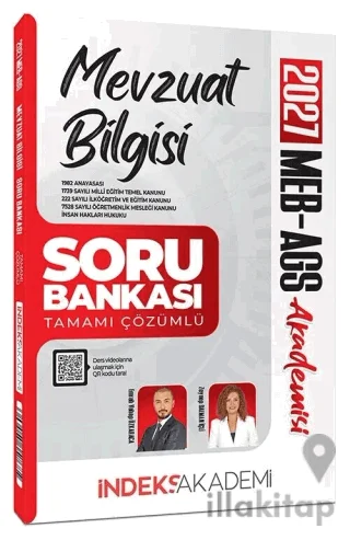 2027 MEB-AGS Akademisi Mevzuat Bilgisi Soru Bankası Çözümlü