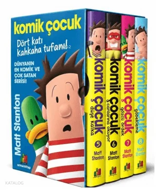 Komik Çocuk Seti 2 (4 Kitap - Kutulu)