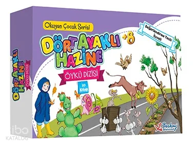 Berkay Yayıncılık 1. Sınıf Dört Ayaklı Hazine (10 Kitap)