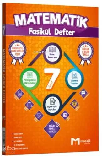 Mozaik 7. Sınıf Matematik Fasikül Defter