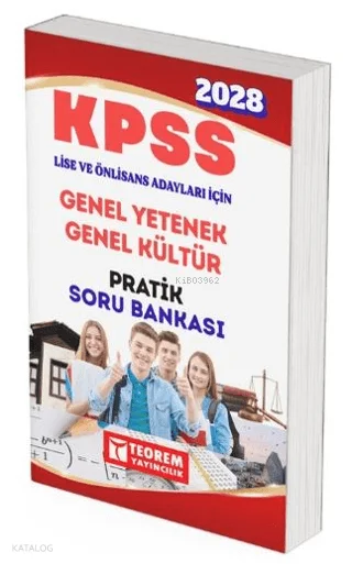 Teorem 2028 KPSS Lise Önlisans Genel Kültür Genel Yetenek Pratik Soru Bankası