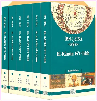El-Kanun fit-Tıbb 5 Cilt 6 Kitap TAKIM -