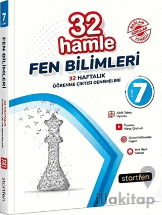 7. Sınıf Fen Bilimleri 32 Hamle Kazanım Denemeleri