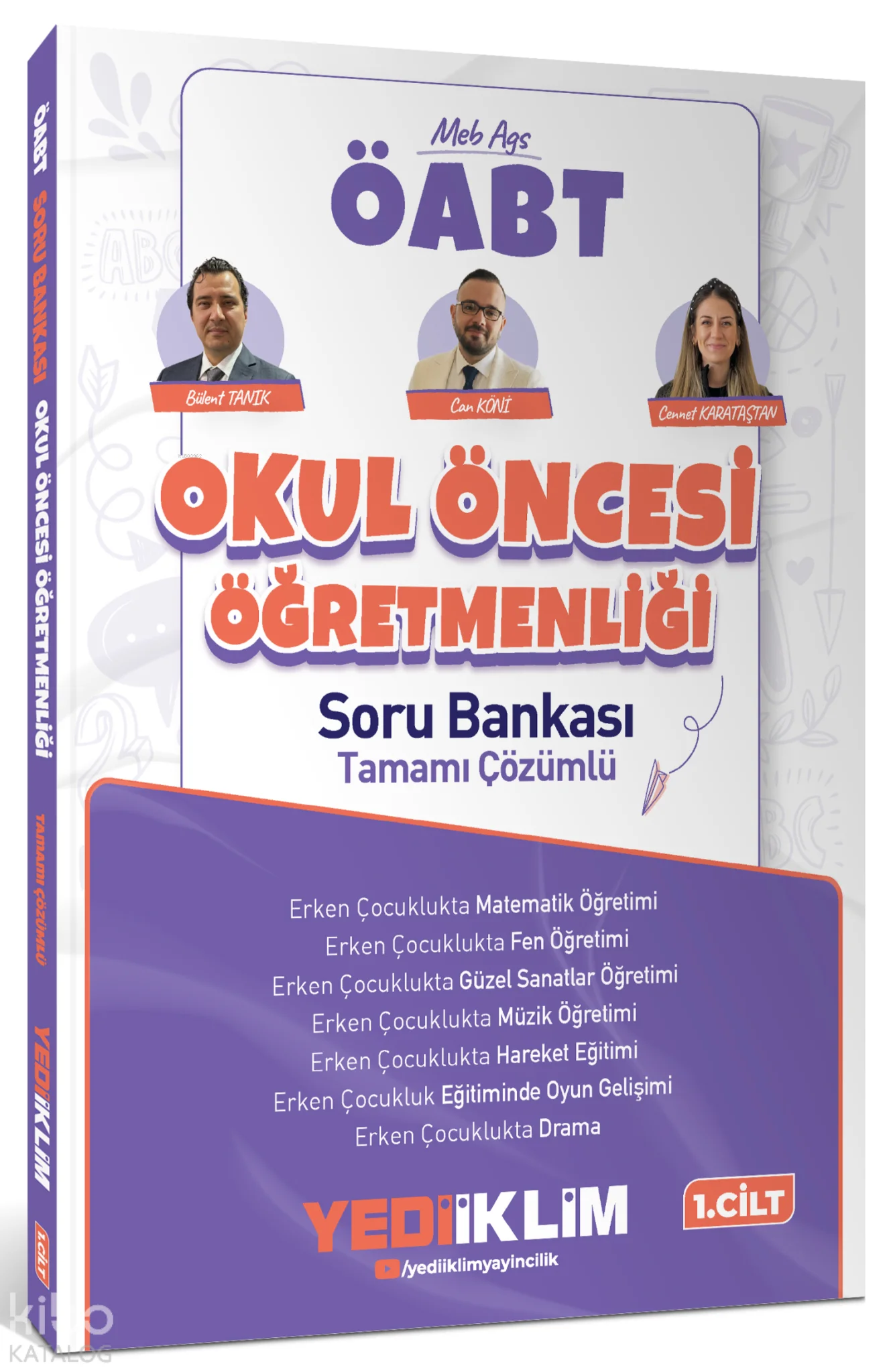 Yediiklim Yayınları 2027 MEB AGS ÖABT Okul Öncesi Öğretmenliği Tamamı Çözümlü Soru Bankası (1. Cilt)