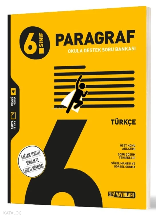 Hız Yayınları 6. Sınıf Paragraf Soru Bankası