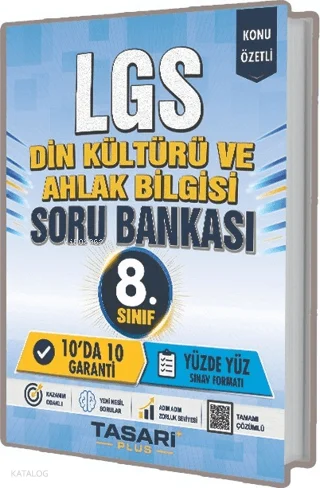 Tasarı Eğitim 8. Sınıf LGS Din Kültürü ve Ahlak Bilgisi Soru Bankası