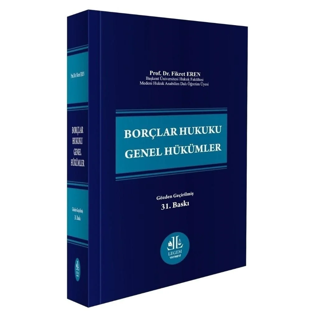 Borçlar Hukuku Genel Hükümler Fikret Eren 2026