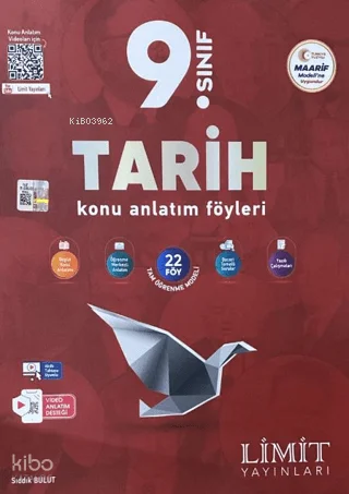 Limit Yayınları 9. Sınıf Tarih Konu Anlatım Föyleri