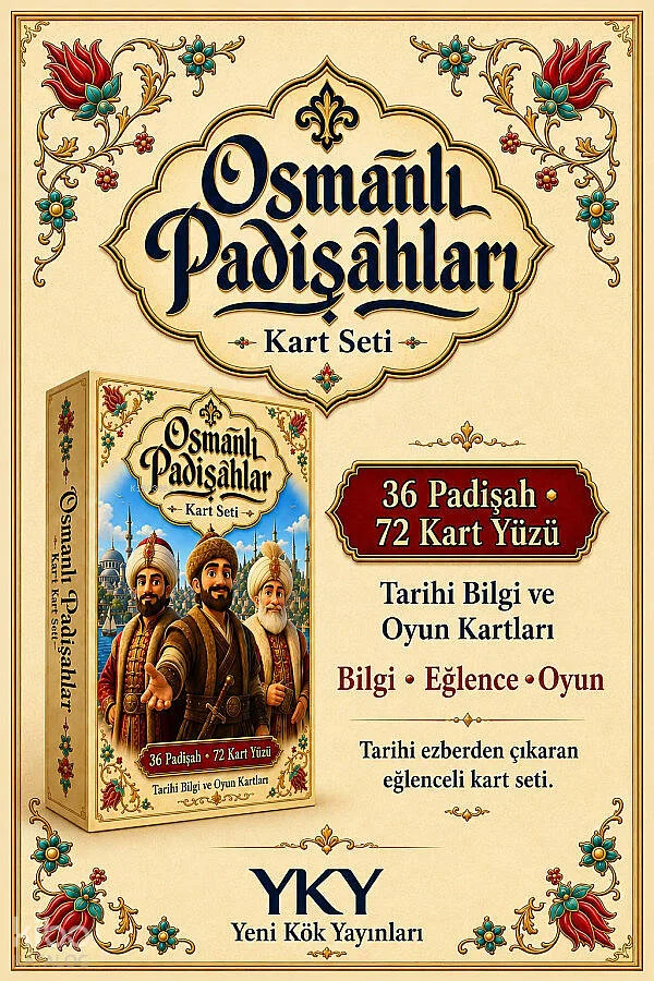 Osmanlı Padişahları Kart Seti