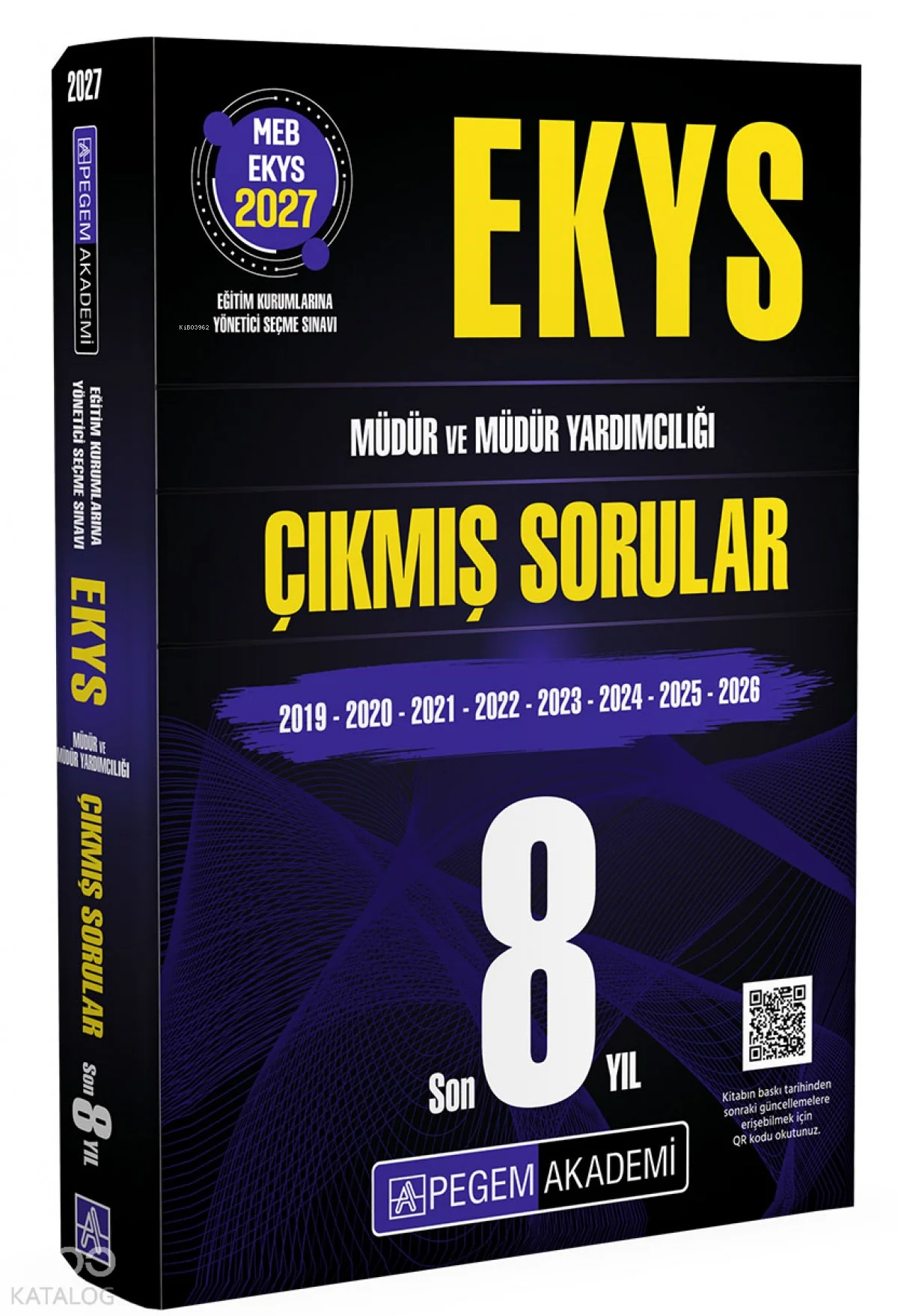 Pegem Akademi 2027 EKYS MEB Müdür ve Müdür Yardımcılığı Çıkmış Sorular