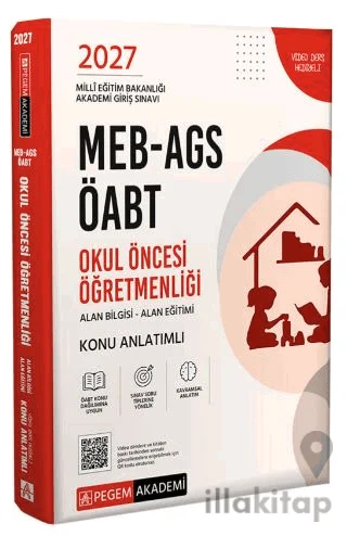 2027 MEB-AGS ÖABT Okul Öncesi Öğretmenliği Konu Anlatımlı