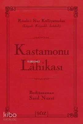 Kastamonu Lahikası (Çanta Boy); Risale-i Nur Külliyatından Lügatlı, Kaynaklı, İndeksli