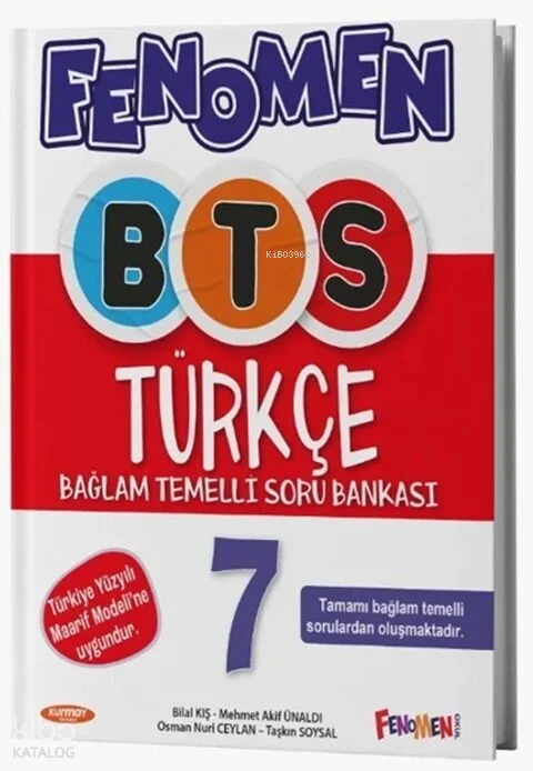 Fenomen Okul 7. Sınıf Türkçe Bağlam Temelli Soru Bankası