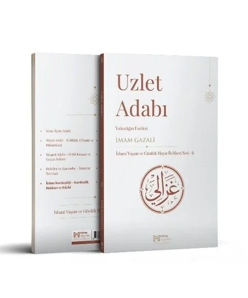 Uzlet Adabı - İslam Yaşamı ve Günlük Hayat Rehberi Seti - 6